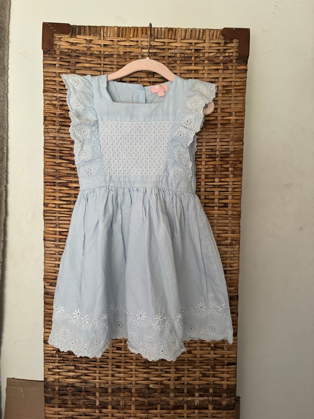 Smocked Dress.  Size 5T.